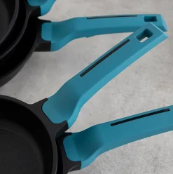 Sartén Confort Quid aluminio fundido azul