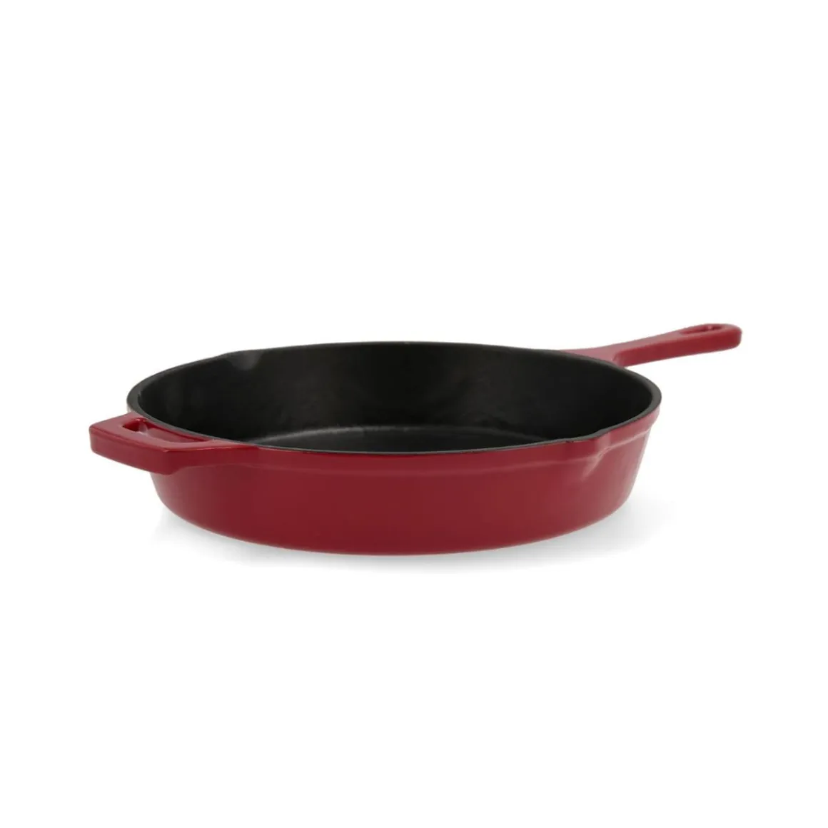 Sartén Fierro Bidasoa hierro esmaltado rojo/negro Ø26 cm