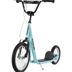 Scooter infantil Homcom manillar regulable azul 88-94x58x135 cm