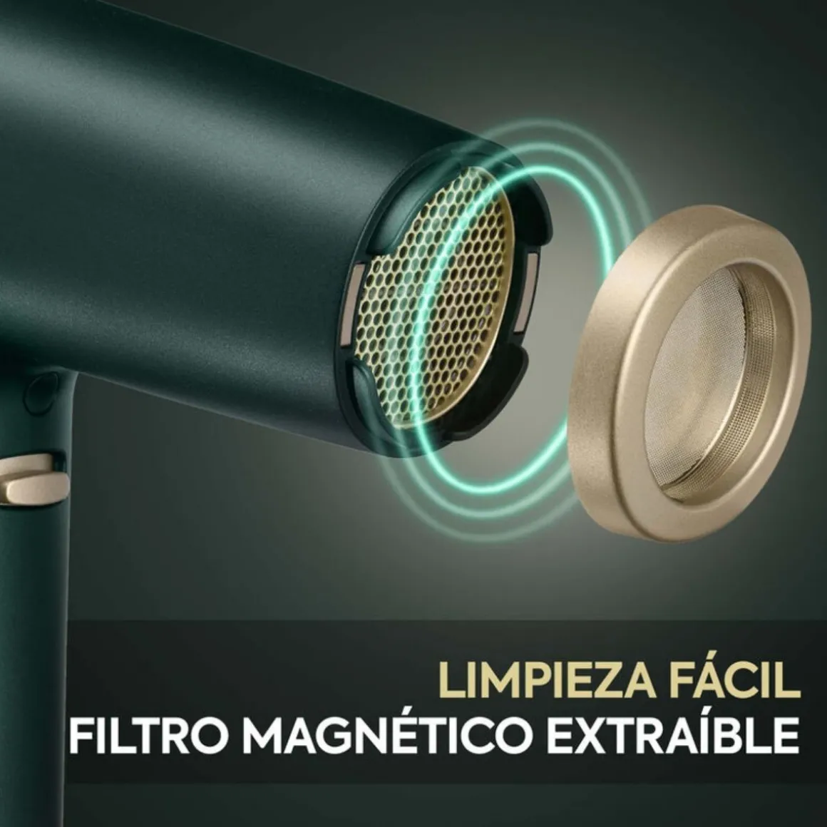Secador de pelo Babyliss Air Power Pro 1700W 200 km/h 3 velocidades verde