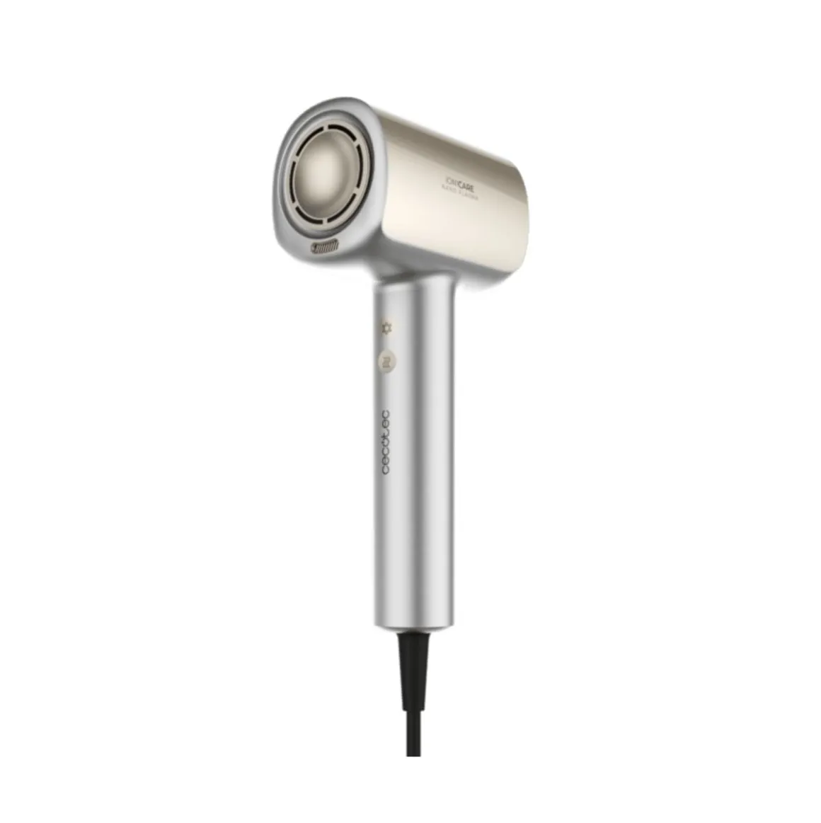 Secador de pelo Cecotec DryGlam nano Plasma Aluminum 1600W 110000 rpm