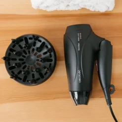 Secador de pelo Cecotec IoniCare 5450 Power&Go Pro Fire 2400W diseño plegable negro