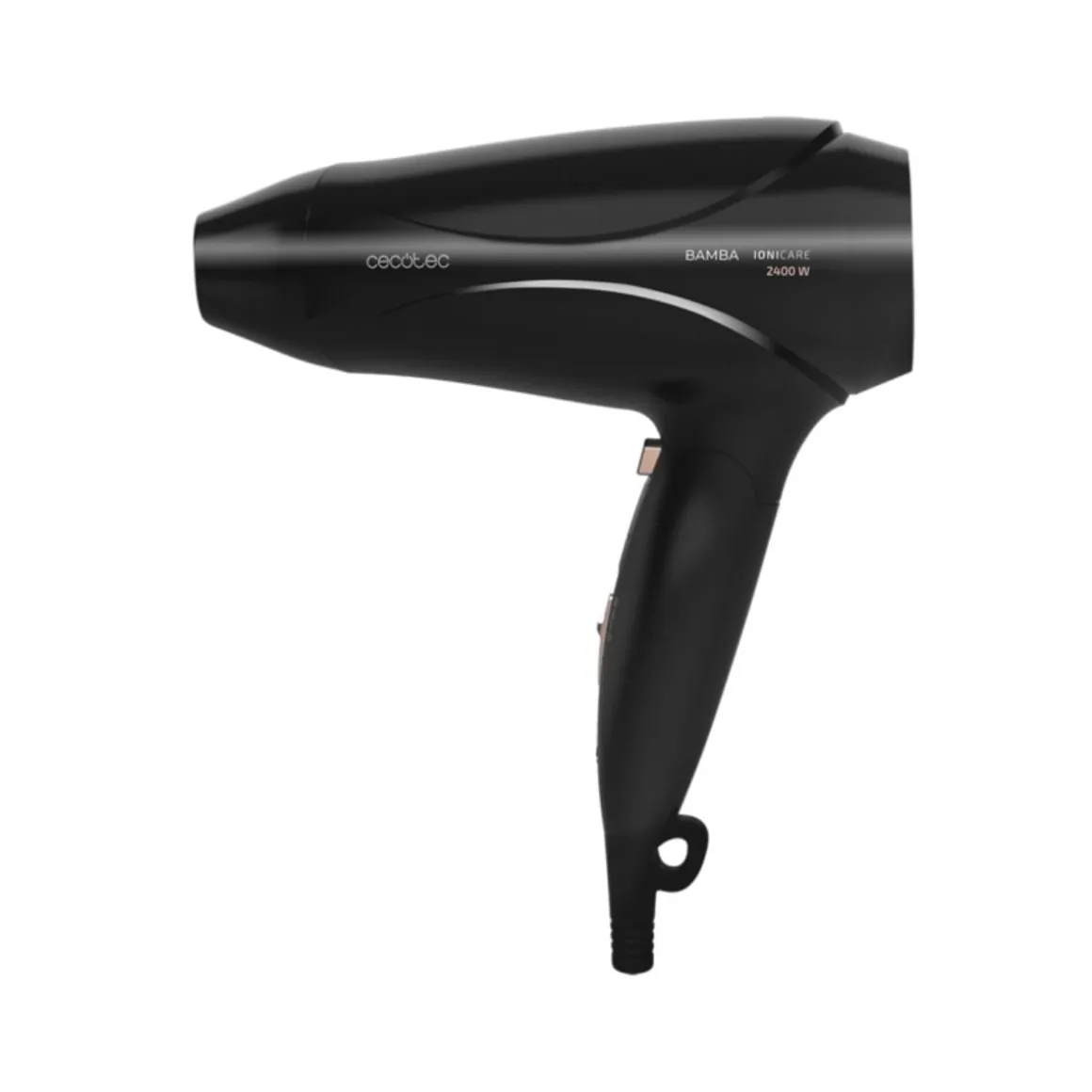 Secador de pelo Cecotec IoniCare 5450 Power&Go Pro Fire 2400W diseño plegable negro