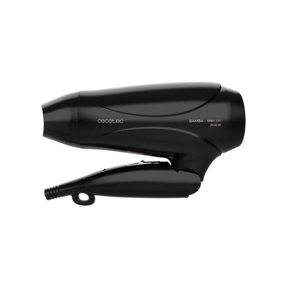 Secador de pelo Cecotec IoniCare 5450 Power&Go Pro Fire 2400W diseño plegable negro