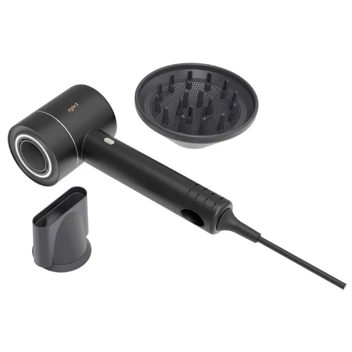 Secador de pelo Onyx Sense GKL 1600W tecnología Easy ON negro