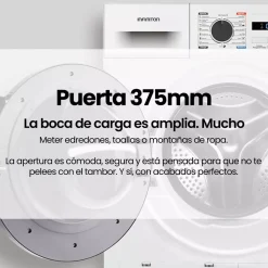 Secadora bomba de calor Infiniton SD-BC8EDX 8kg 16 programas E inox 85 cm