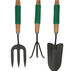 Set 3 herramientas de jardinería Kinzo con mango de espuma