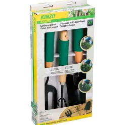 Set 3 herramientas de jardinería Kinzo con mango de espuma