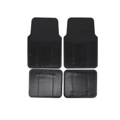 Set de 4 alfombrillas de coche All Ride ajuste universal negro