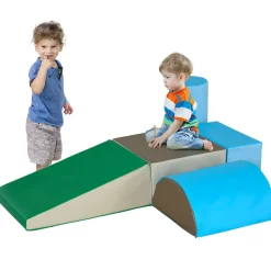 Set de 5 bloques de construcción Homcom 1-3 años