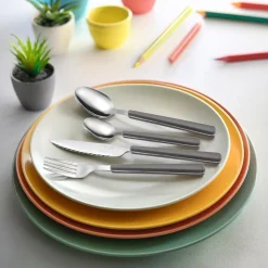 Set de 24 cubiertos Tonic Pradel mango remachado acero inoxidable