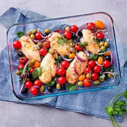 Set de 2 fuentes para horno Classic Pyrex rectangular 1,9L/2,6L