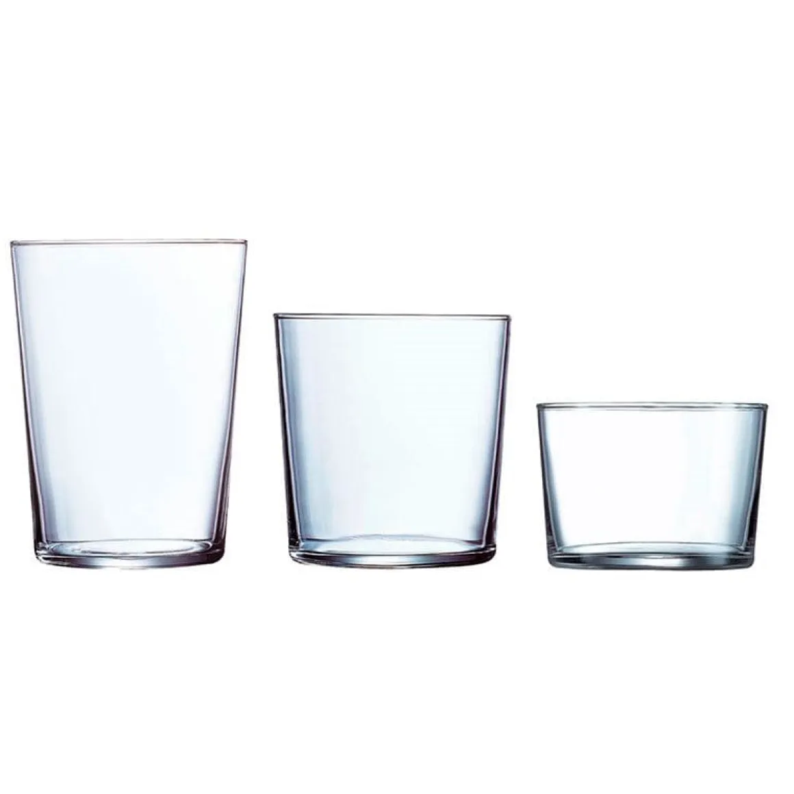 Set de 18 vasos Gorbea Luminarc 53cl/36cl/23cl