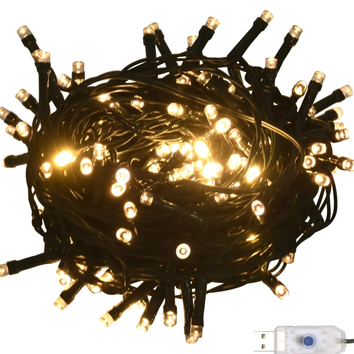 Set de decoración de Navidad 61 piezas 150 LEDs