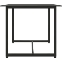 Set de jardín Anic 2 sillas + mesa auxiliar negro