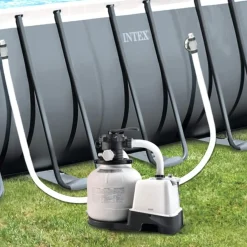 Set de limpieza de piscinas Intex QX2600 depuradora + clorador piscinas hasta 56800L