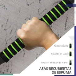 Set de mancuernas Bolu Sportnow 4 en 1 verde