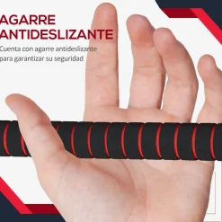 Set de mancuernas Homcom 2 en 1 25kg con barras negro