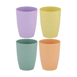 Set de picnic 12 piezas platos + vasos + cuencos multicolor
