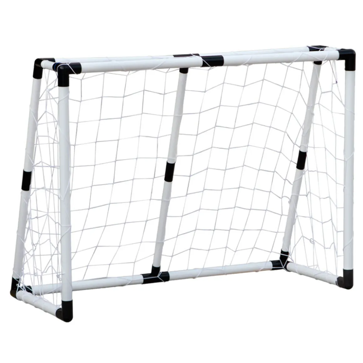Set de portería de fútbol CB Toys con balón +6A blanco 101x135x59 cm