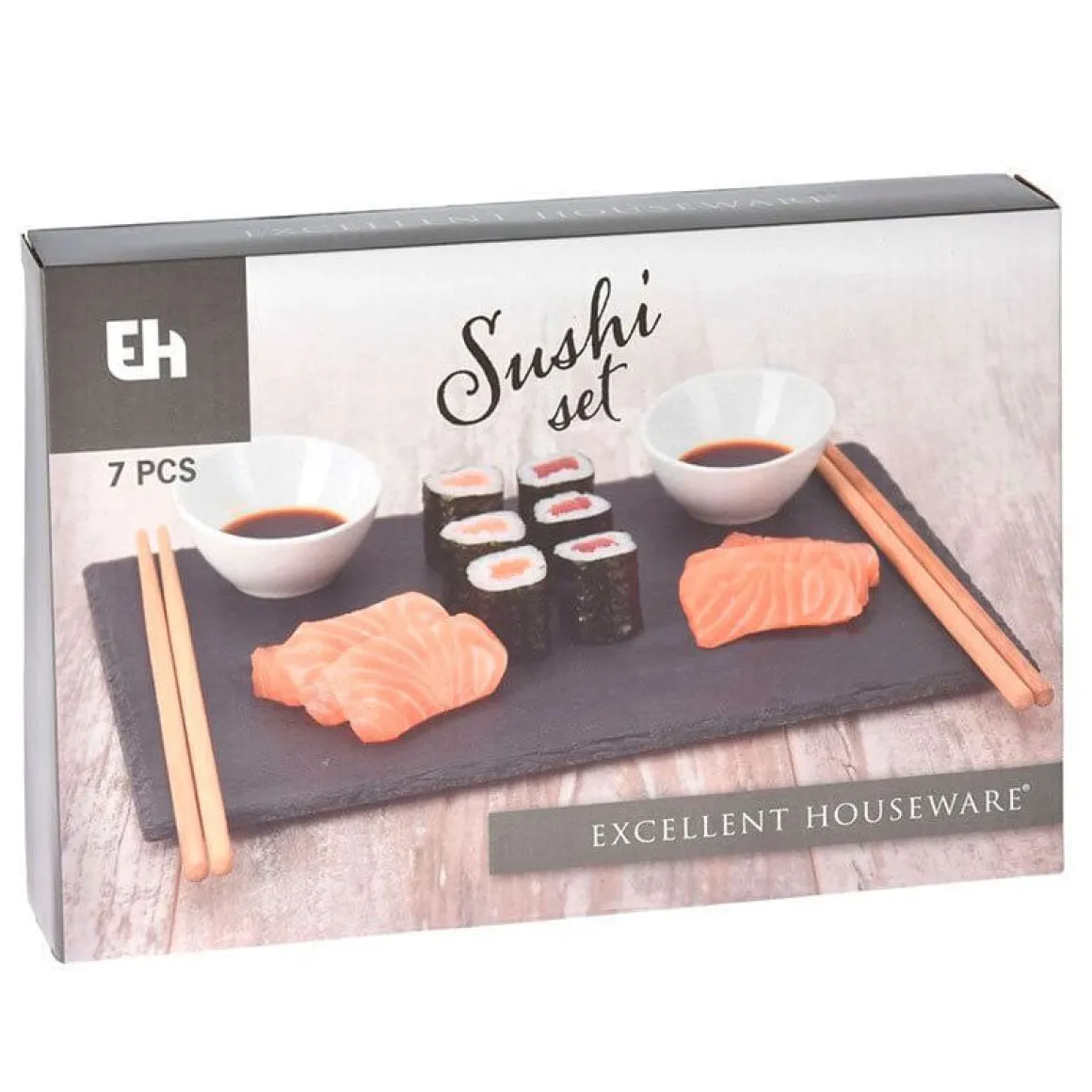 Set de Sushi Excellente Houseware 7 piezas 2 comensales