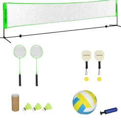 Set deportivo Olea Sportnow 3 en 1 plegable verde 155x510x103 cm