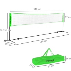 Set deportivo Olea Sportnow 3 en 1 plegable verde 155x510x103 cm