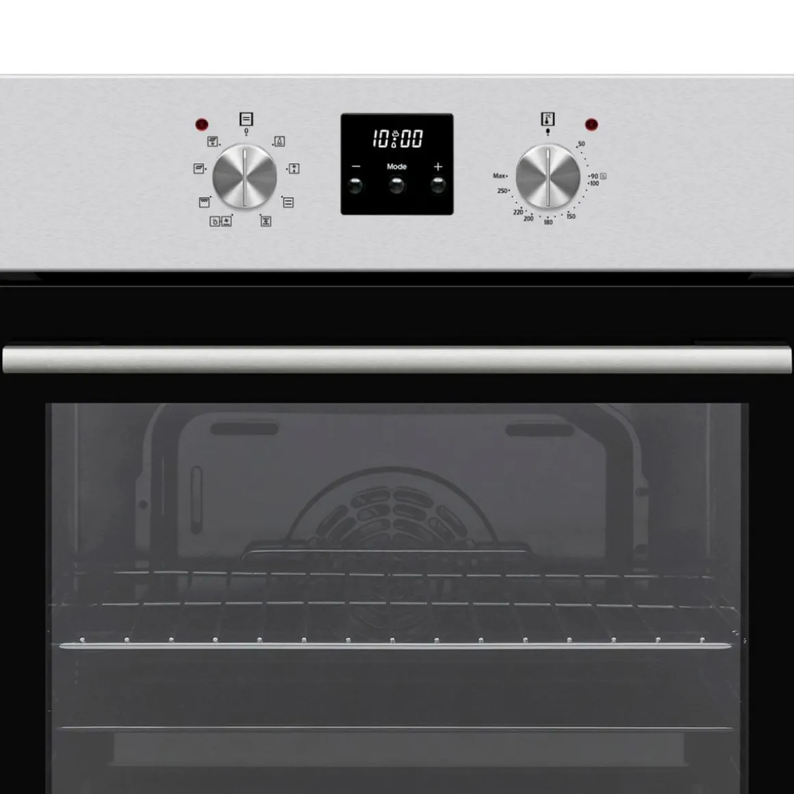 Set horno + vitrocerámica New Pol NVH3Z8P negro/inox