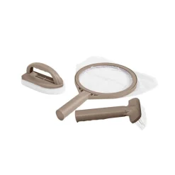 Set mantenimiento de spa Intex PureSpa 3 piezas crema