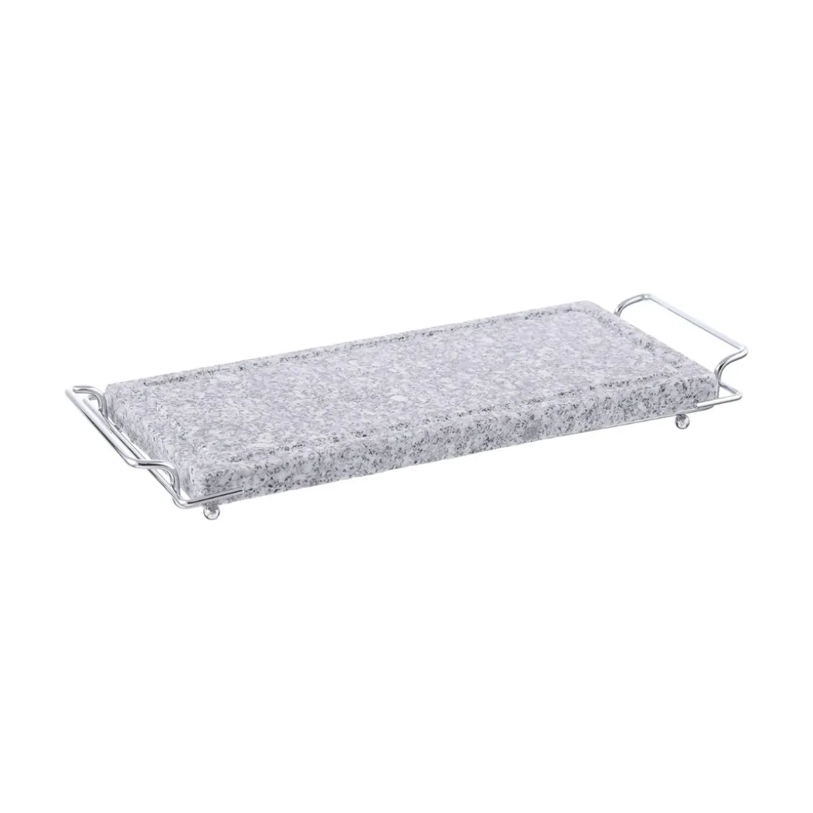 Set para asar Arbon Quid piedra + 2 quemadores mármol 33x15 cm