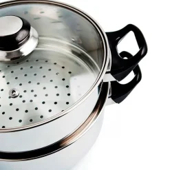 Set vaporera+cacerola Gastro Fresh Quid acero inox Ø22 cm