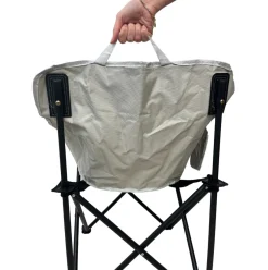 Silla de camping Cata plegable 69x53x46 cm