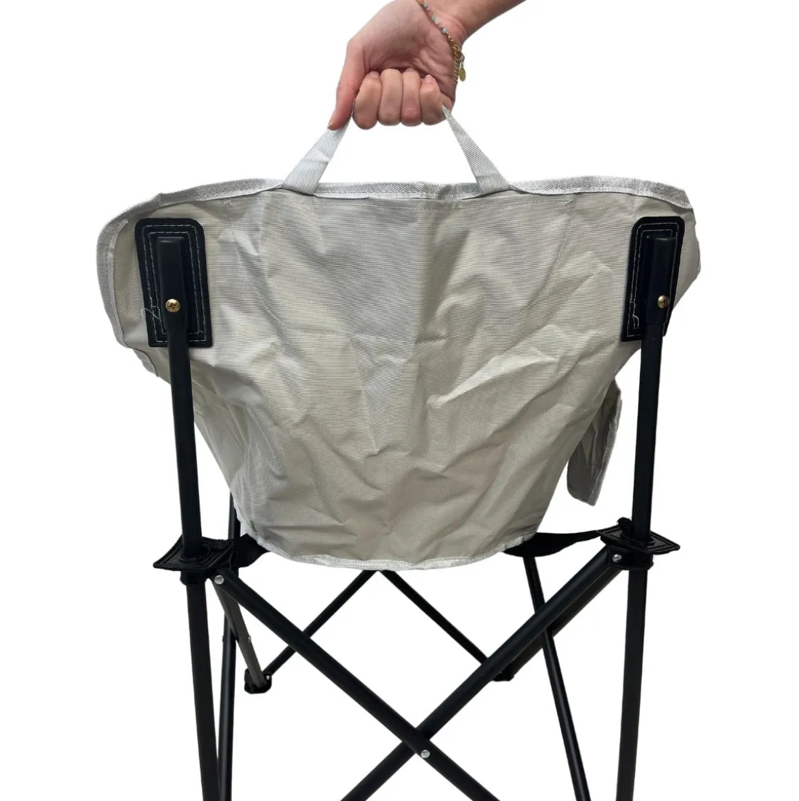 Silla de camping Cata plegable 69x53x46 cm