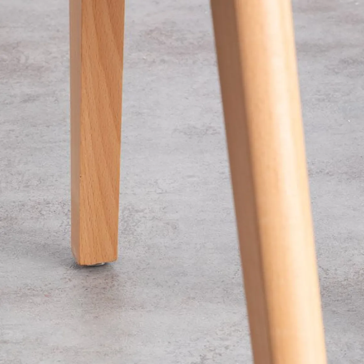 Silla de comedor Malmo patas madera 85x45x48 cm