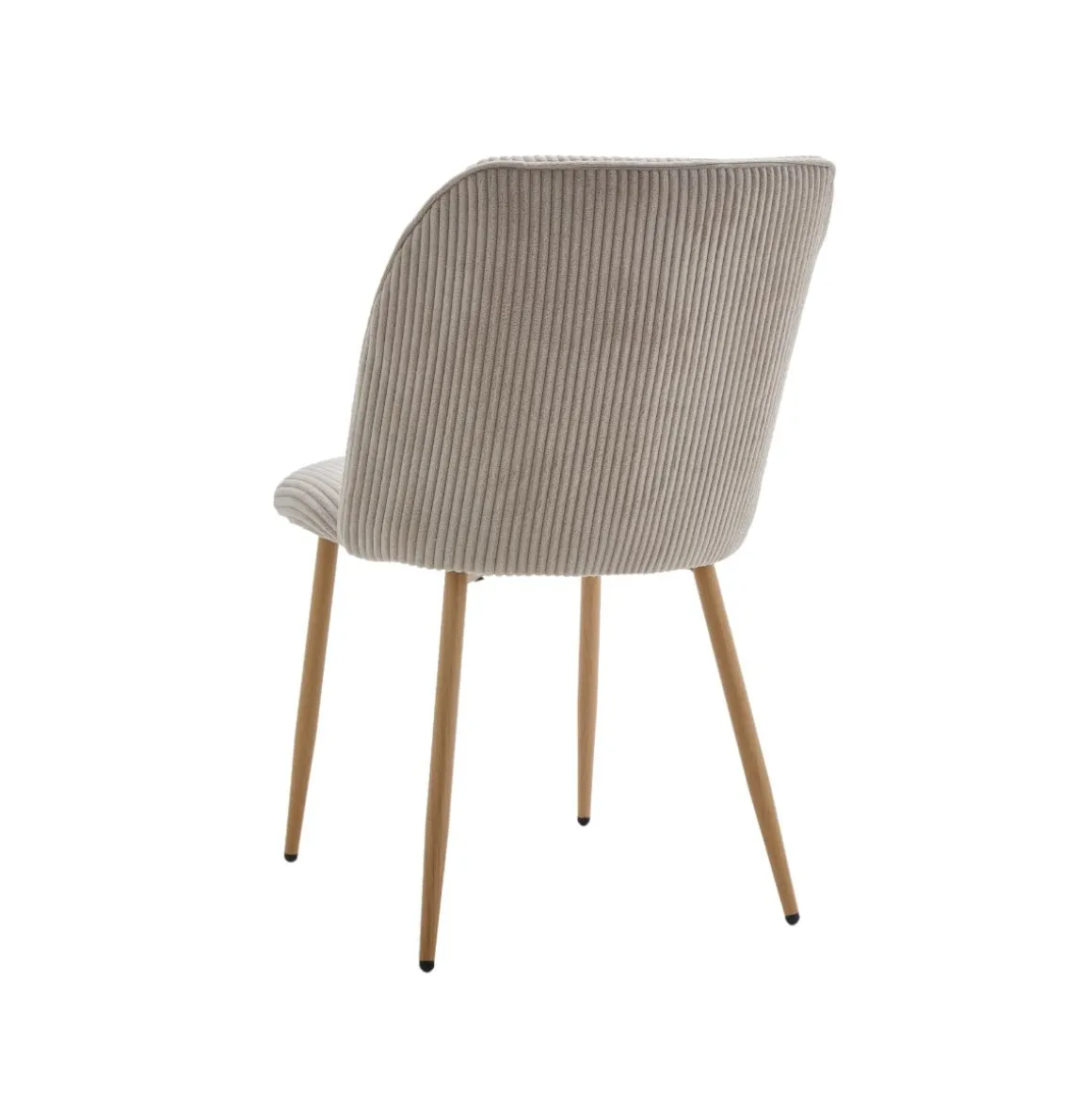 Silla de comedor Milán asiento acolchado 84x50x62 cm