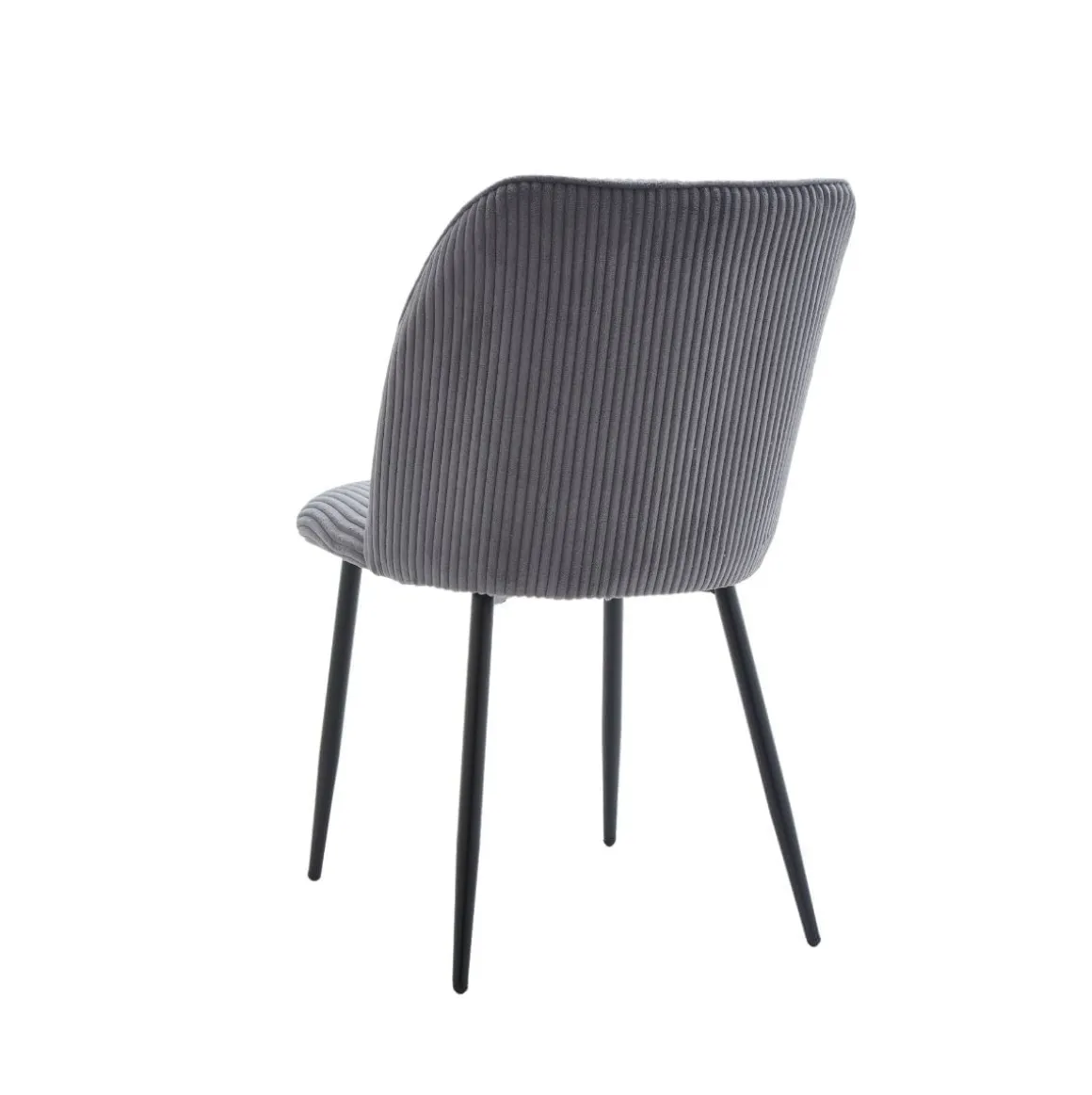 Silla de comedor Milán asiento acolchado 84x50x62 cm