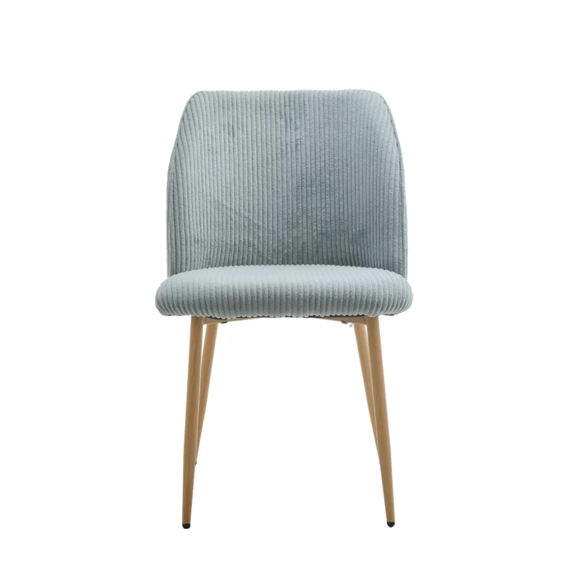 Silla de comedor Milán asiento acolchado 84x50x62 cm