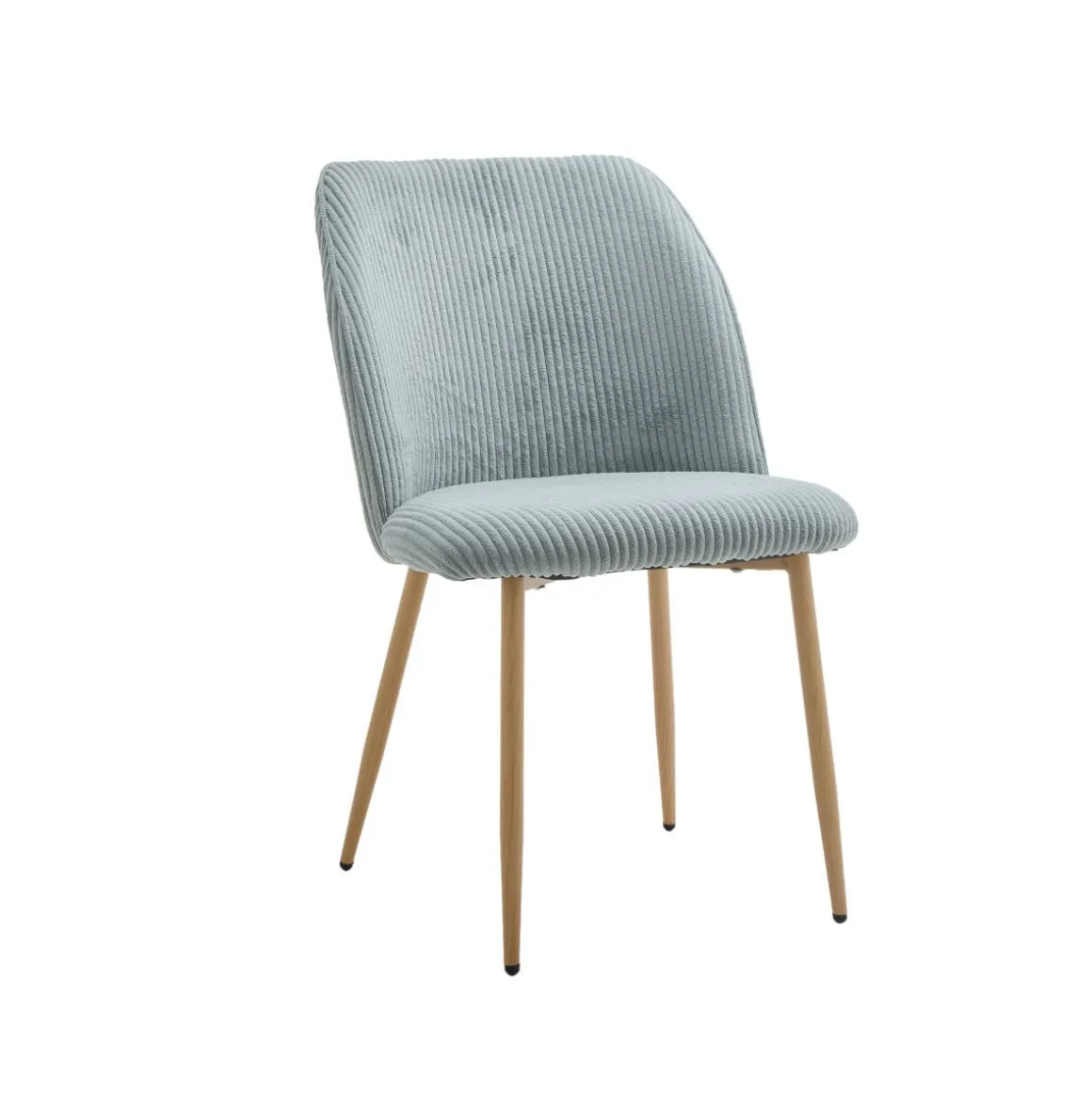 Silla de comedor Milán asiento acolchado 84x50x62 cm