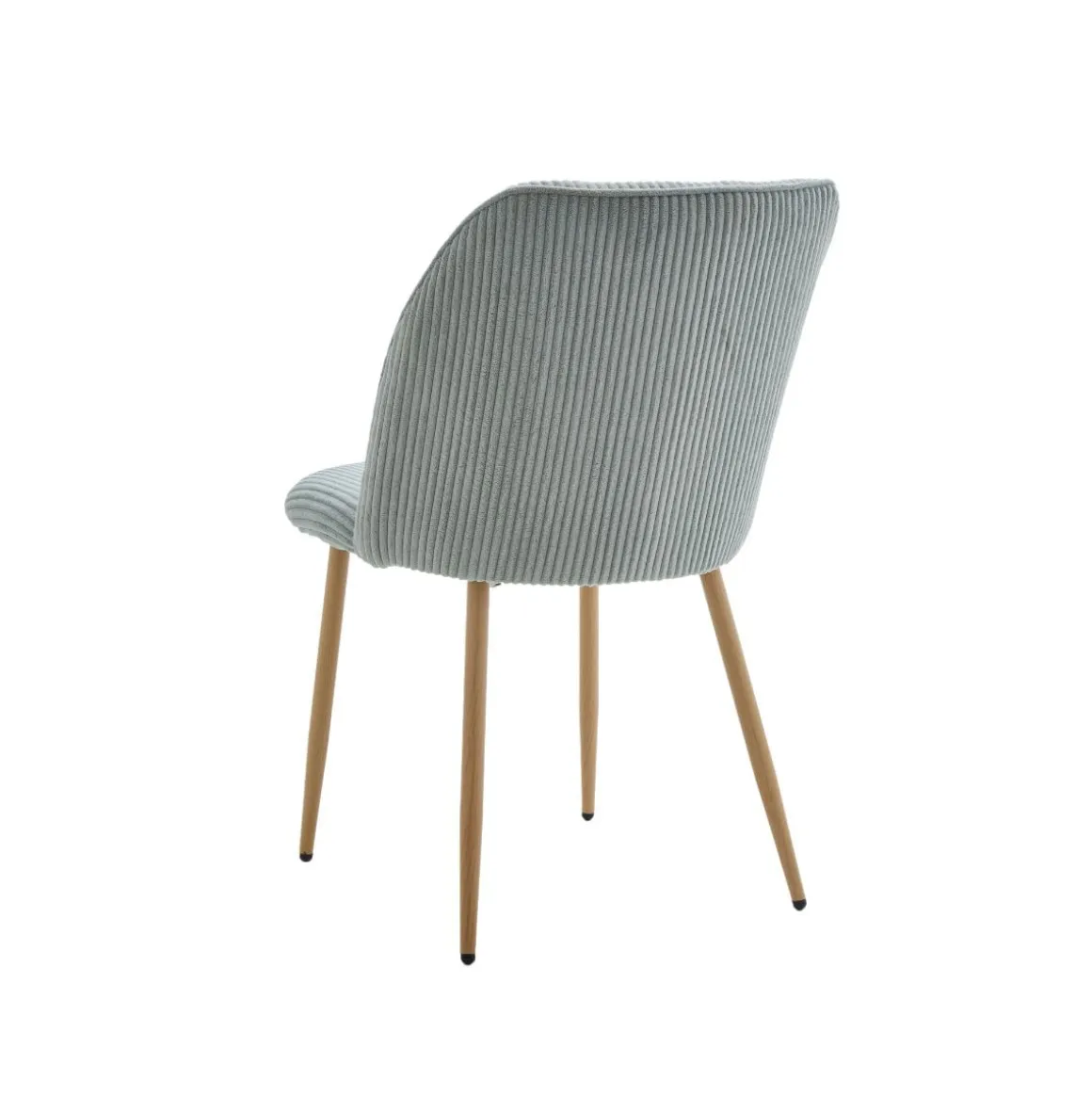 Silla de comedor Milán asiento acolchado 84x50x62 cm