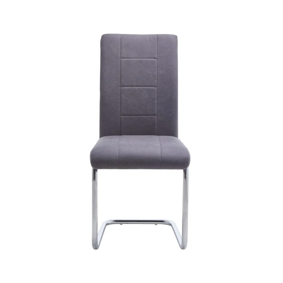 Silla de comedor San Deluxe asiento acolchado tapizado New Jade 100x44x61 cm