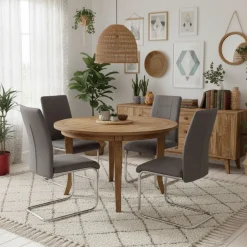 Silla de comedor San Deluxe asiento acolchado tapizado New Jade 100x44x61 cm
