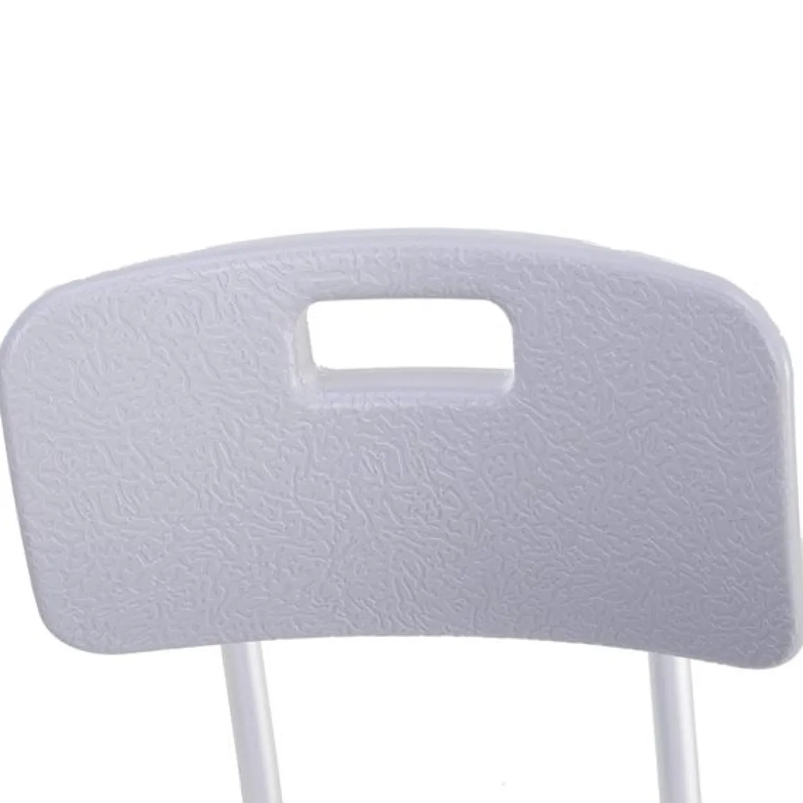 Silla de ducha antideslizante y regulable para baño WC 67,5-85,5 x 51 x 38,5 cm