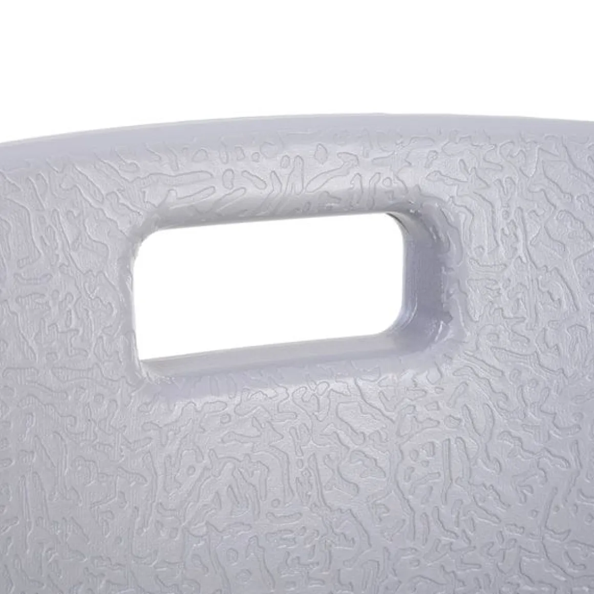 Silla de ducha antideslizante y regulable para baño WC 67,5-85,5 x 51 x 38,5 cm