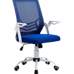 Silla de escritorio Essen Vinsetto altura ajustable azul 94-104x62,5x55 cm