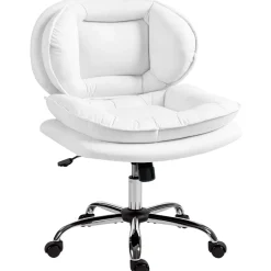 Silla de escritorio Izan Homcom altura regulable 83-93x62x65 cm