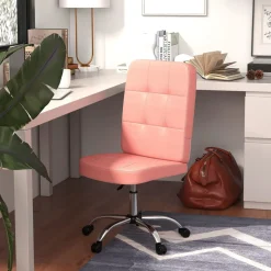 Silla de escritorio Kosse Vinsetto altura ajustable 90-100x45x59 cm