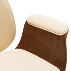 Silla de escritorio Port altura ajustable con ruedas 80-88x69x56 cm