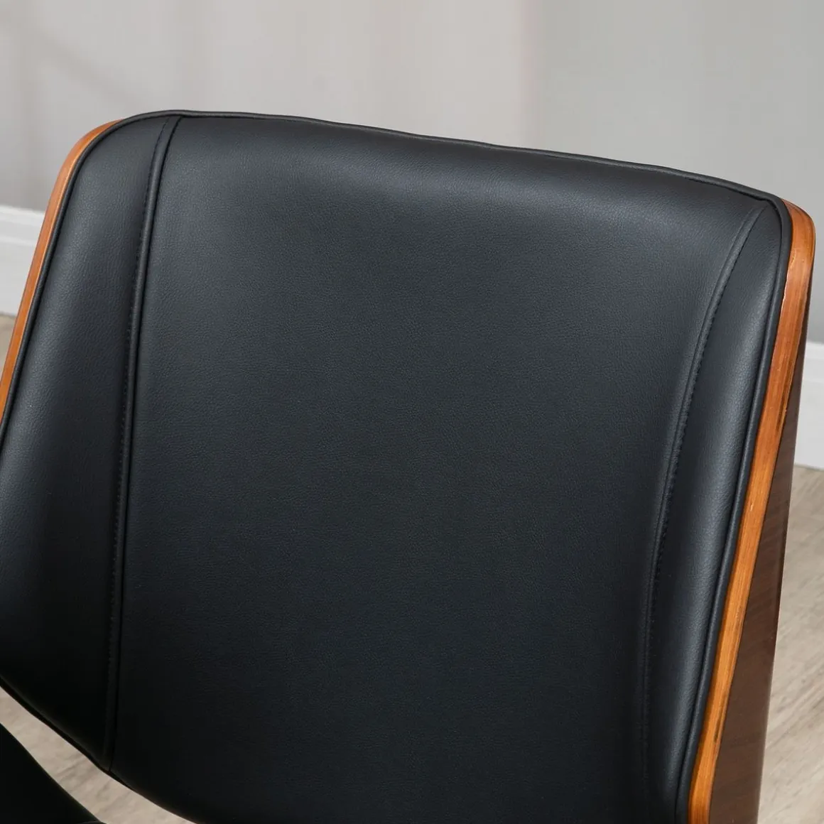 Silla de escritorio Romero Vinsetto altura regulable 82-92x65,5x51 cm negro