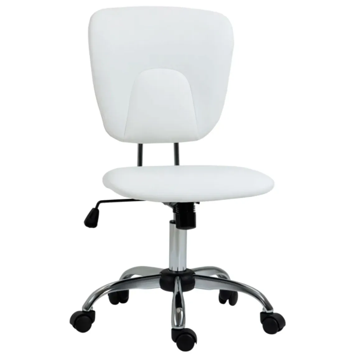 Silla de escritorio Vinsetto altura ajustable basculante con ruedas 87,5/96,5x50x54 cm