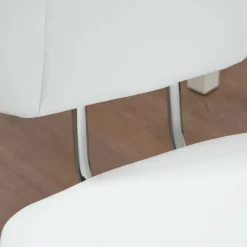 Silla de escritorio Vinsetto altura ajustable basculante con ruedas 87,5/96,5x50x54 cm
